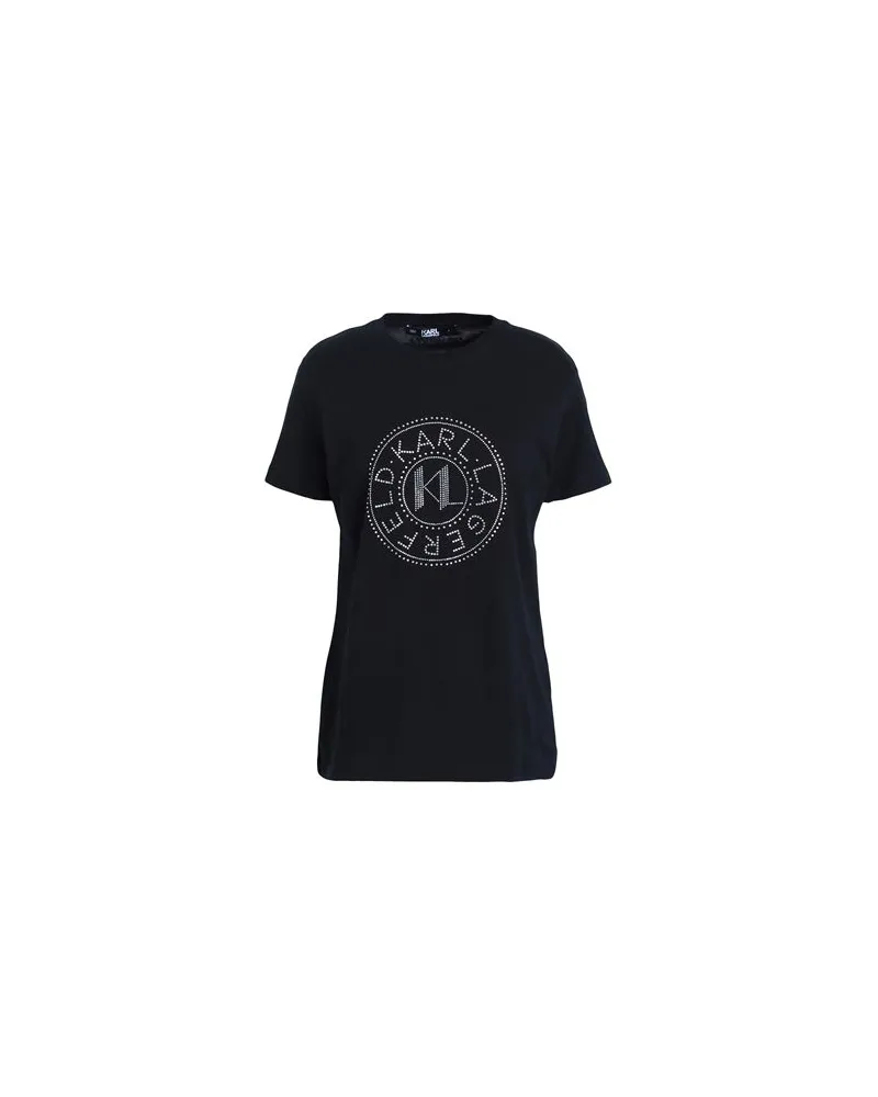 Karl Lagerfeld TOPS - T-shirtsauf YOOX.COM Schwarz