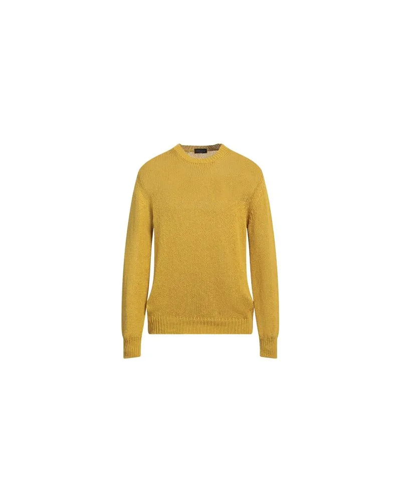 Roberto Collina STRICKWAREN - Pulloverauf YOOX.COM Senf