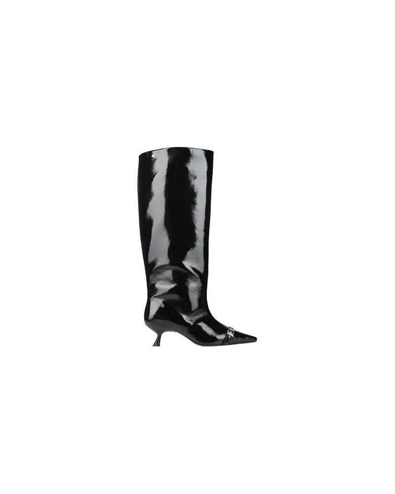 Ganni SCHUHE - Stiefelauf YOOX.COM Schwarz