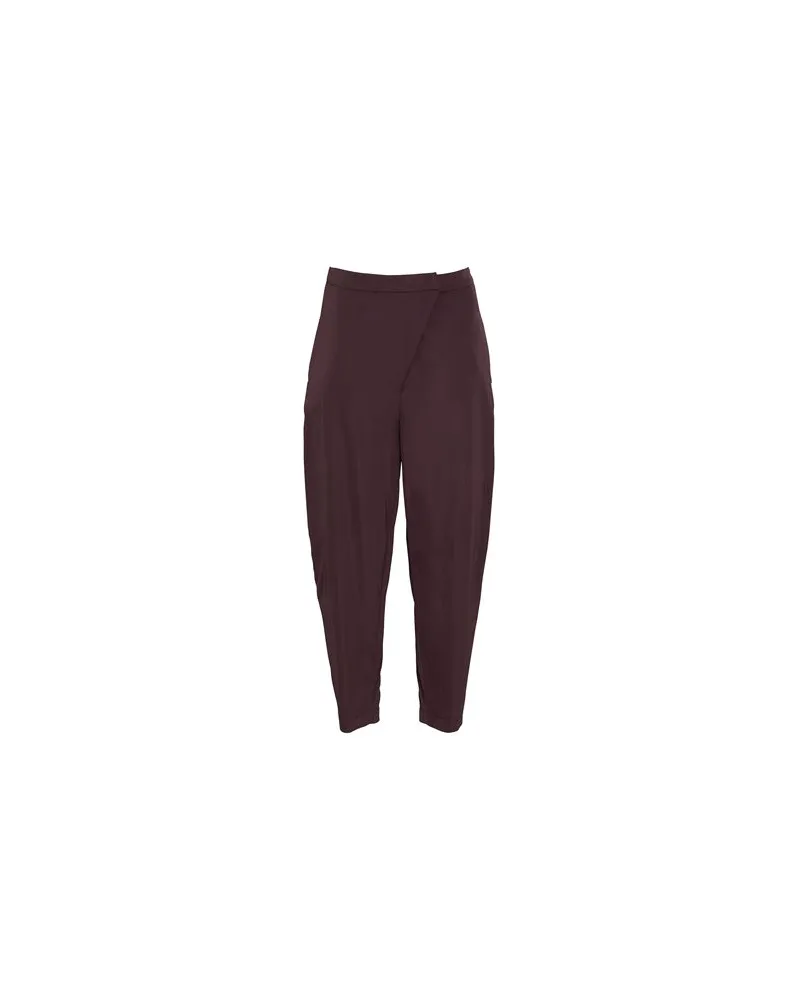 VIRNA DRÒ HOSEN & RÖCKE - Hosenauf YOOX.COM Pflaume