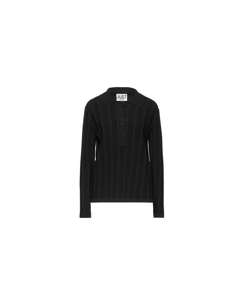 Just Female STRICKWAREN - Pulloverauf YOOX.COM Schwarz
