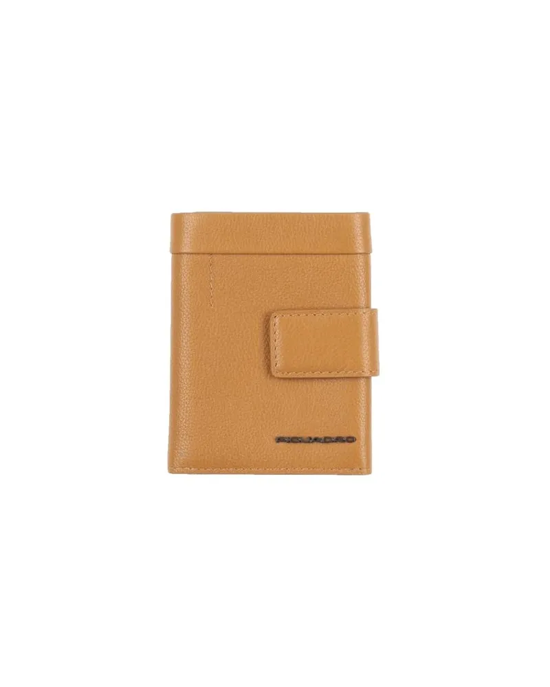 Piquadro Kleinlederwaren - Brieftaschenauf YOOX.COM Kamel