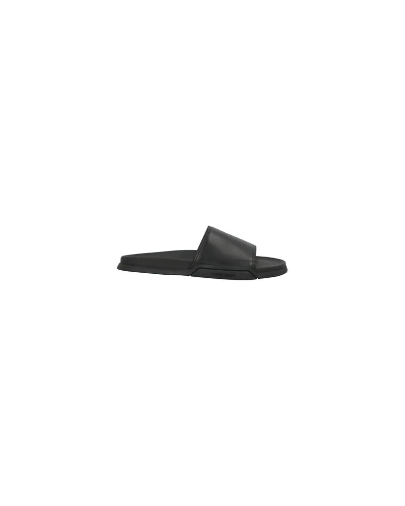 Giorgio Armani SCHUHE - Sandalenauf YOOX.COM Schwarz