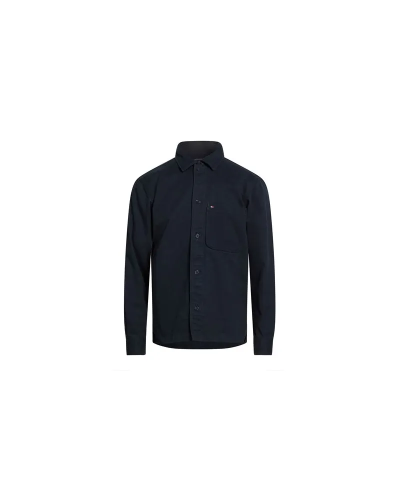 Tommy Hilfiger TOPS - Hemdenauf YOOX.COM Marineblau