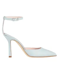 Luca Valentini Pumps Himmelblau