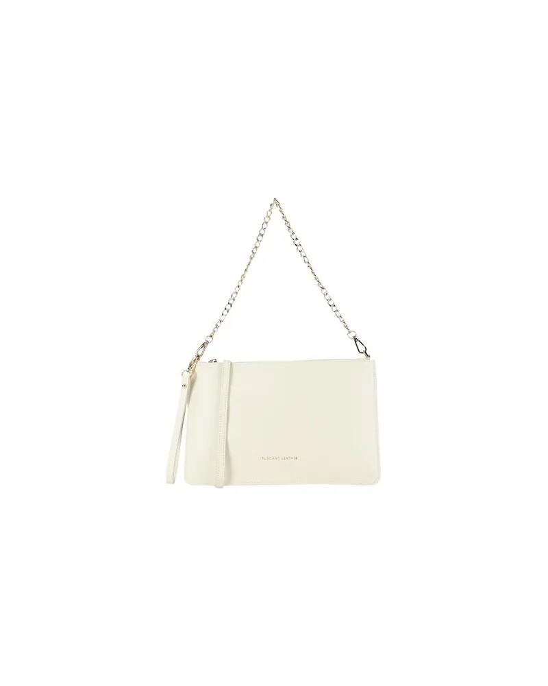 Tuscany Leather TL BAG POCHETTE   - TASCHEN - Pochettenauf YOOX.COM Elfenbein