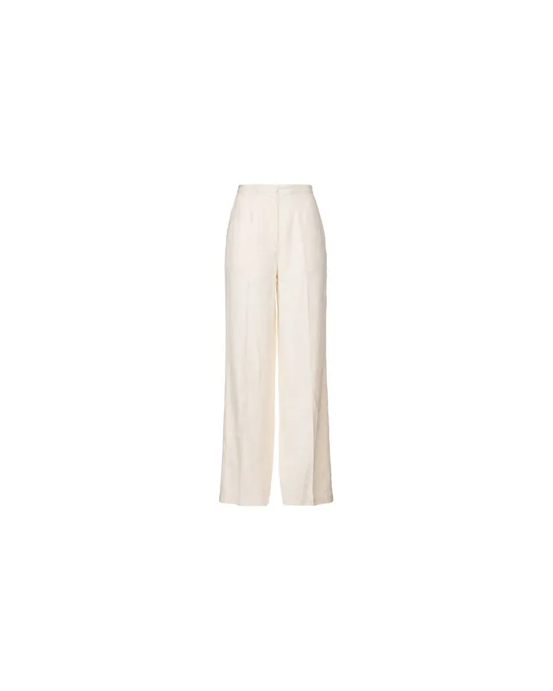 forte_forte HOSEN & RÖCKE - Hosenauf YOOX.COM Cremeweiß