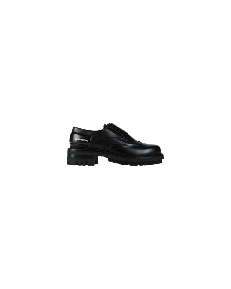 Dsquared2 SCHUHE - Schnürschuheauf YOOX.COM Schwarz
