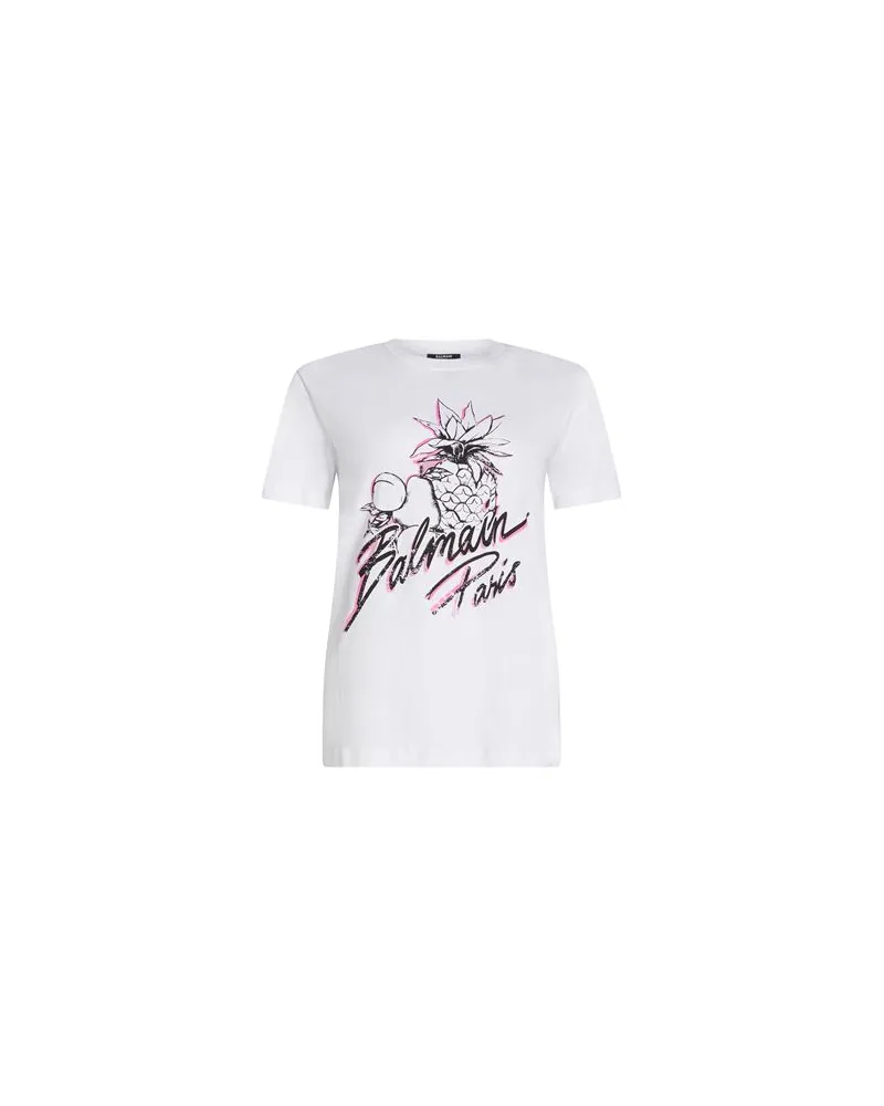 Balmain TOPS - T-shirtsauf YOOX.COM Weiß