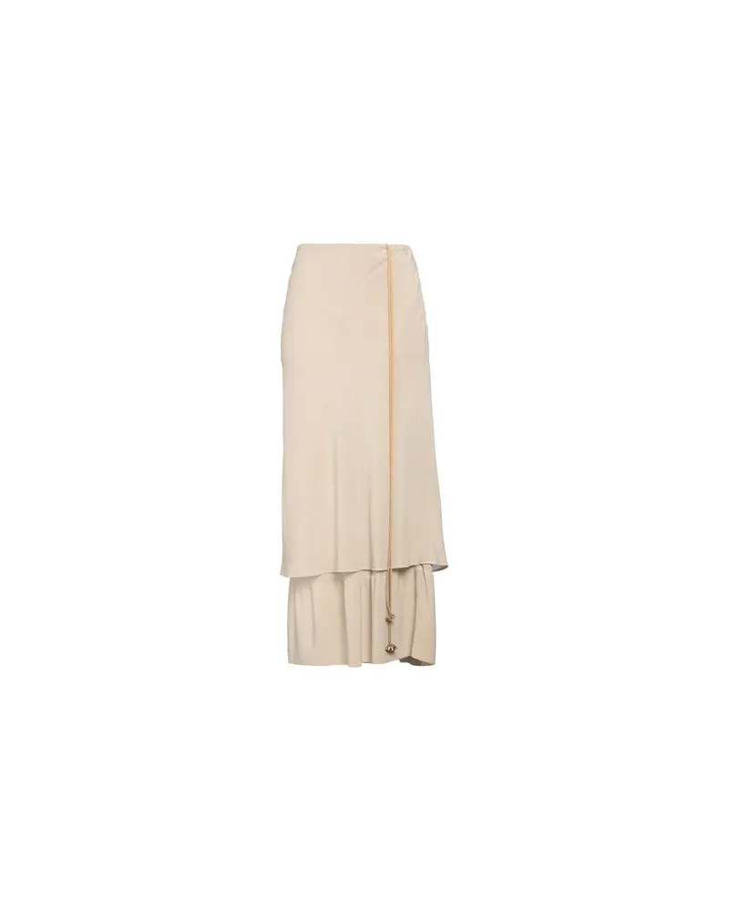 QUIRA HOSEN & RÖCKE - Maxi-Röckeauf YOOX.COM Beige