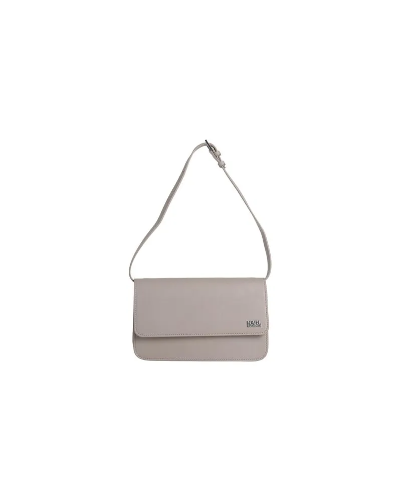 Karl Lagerfeld TASCHEN - Schultertaschenauf YOOX.COM Maulwurfsgrau