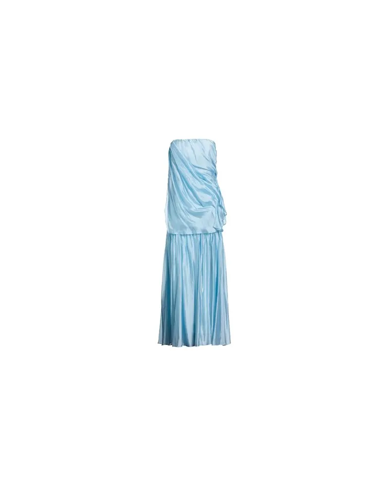 The Garment KLEIDER - Maxi-Kleiderauf YOOX.COM Himmelblau