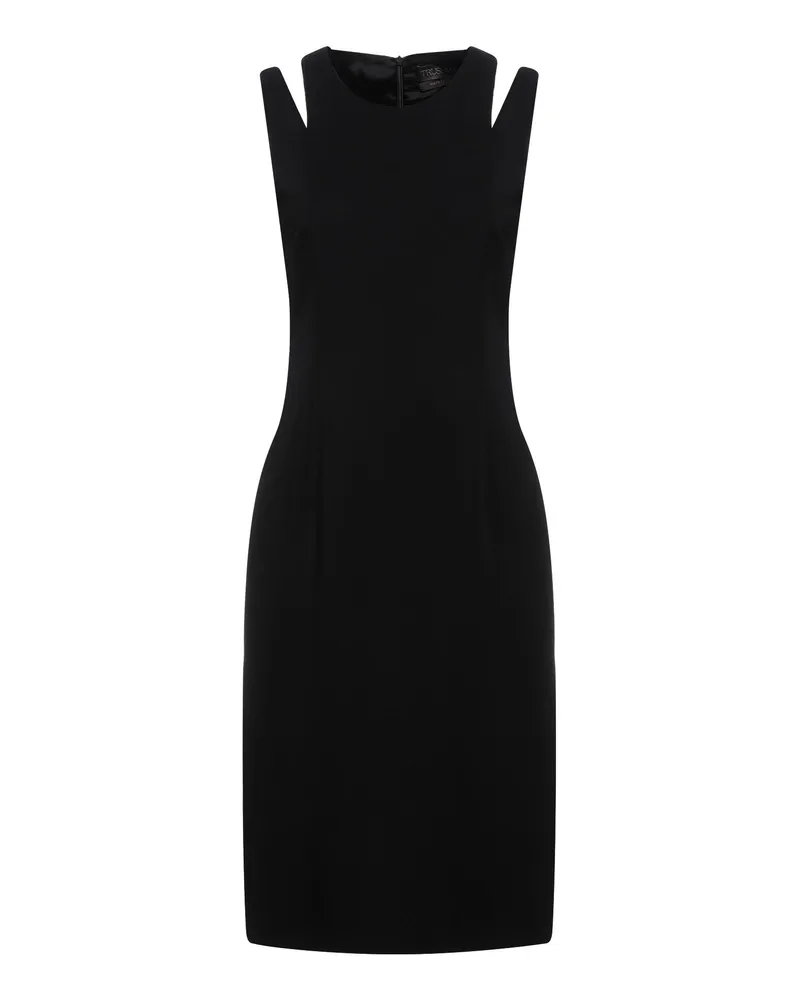 Trussardi Midi-Kleid Schwarz