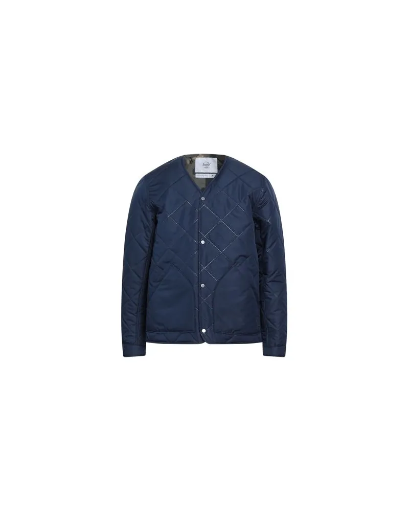 Herschel Supply Co. JACKEN & MÄNTEL - Pufferjacken & Daunenjackenauf YOOX.COM Marineblau