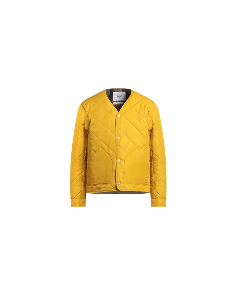 Herschel Supply Co. JACKEN & MÄNTEL - Pufferjacken & Daunenjackenauf YOOX.COM Senf