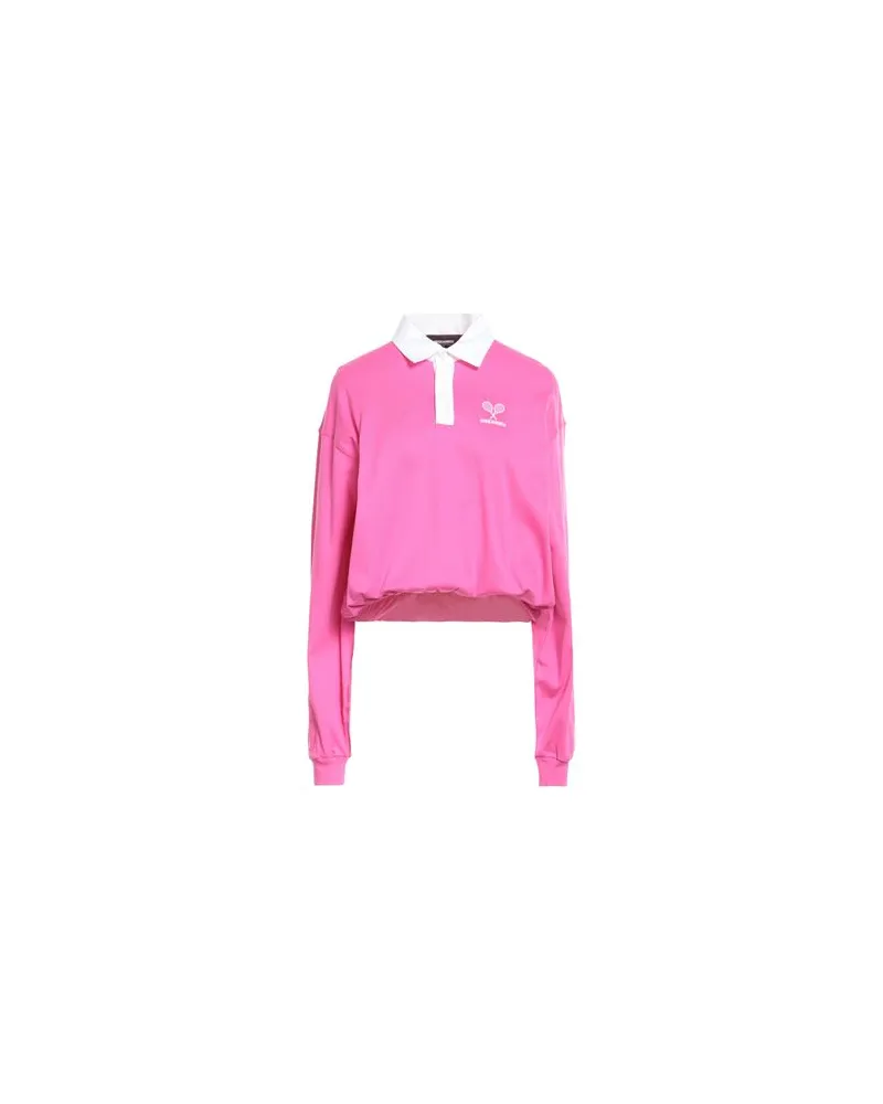 Dsquared2 TOPS - Poloshirtsauf YOOX.COM Fuchsia