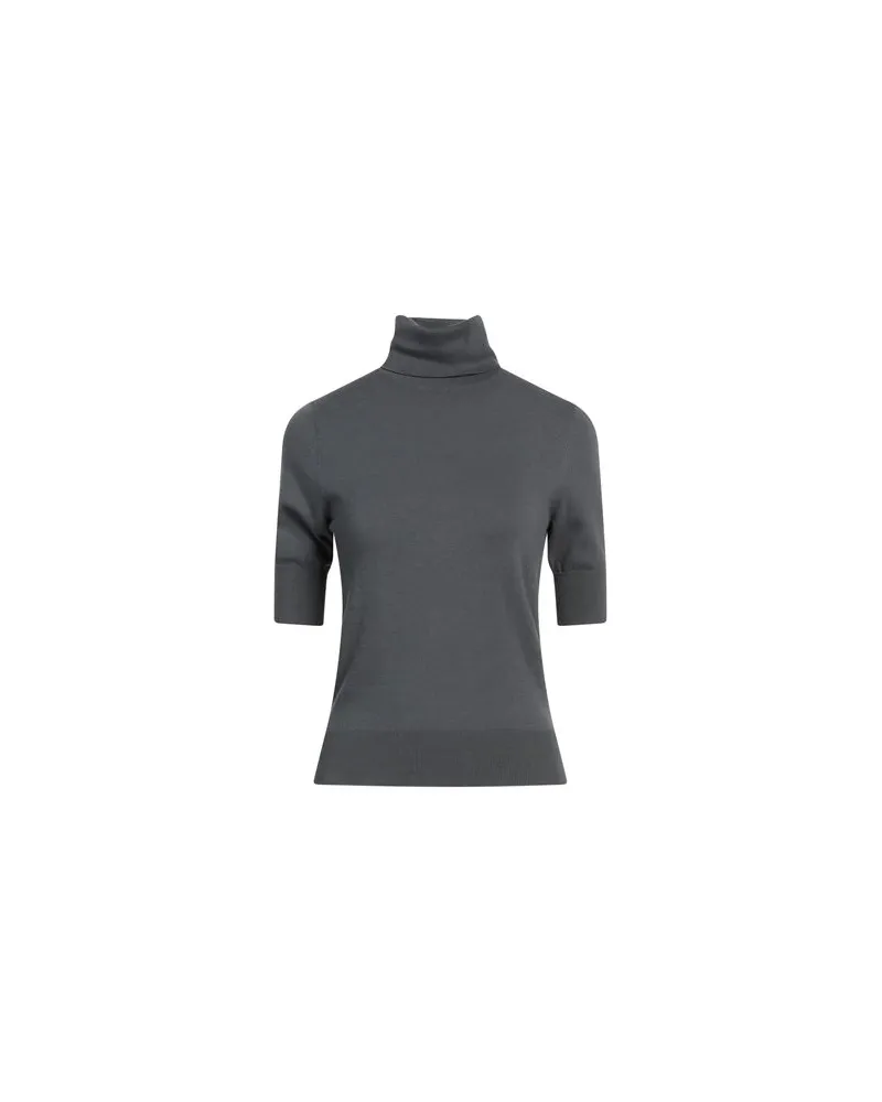 Majestic STRICKWAREN - Rollkragenpulloverauf YOOX.COM Blei