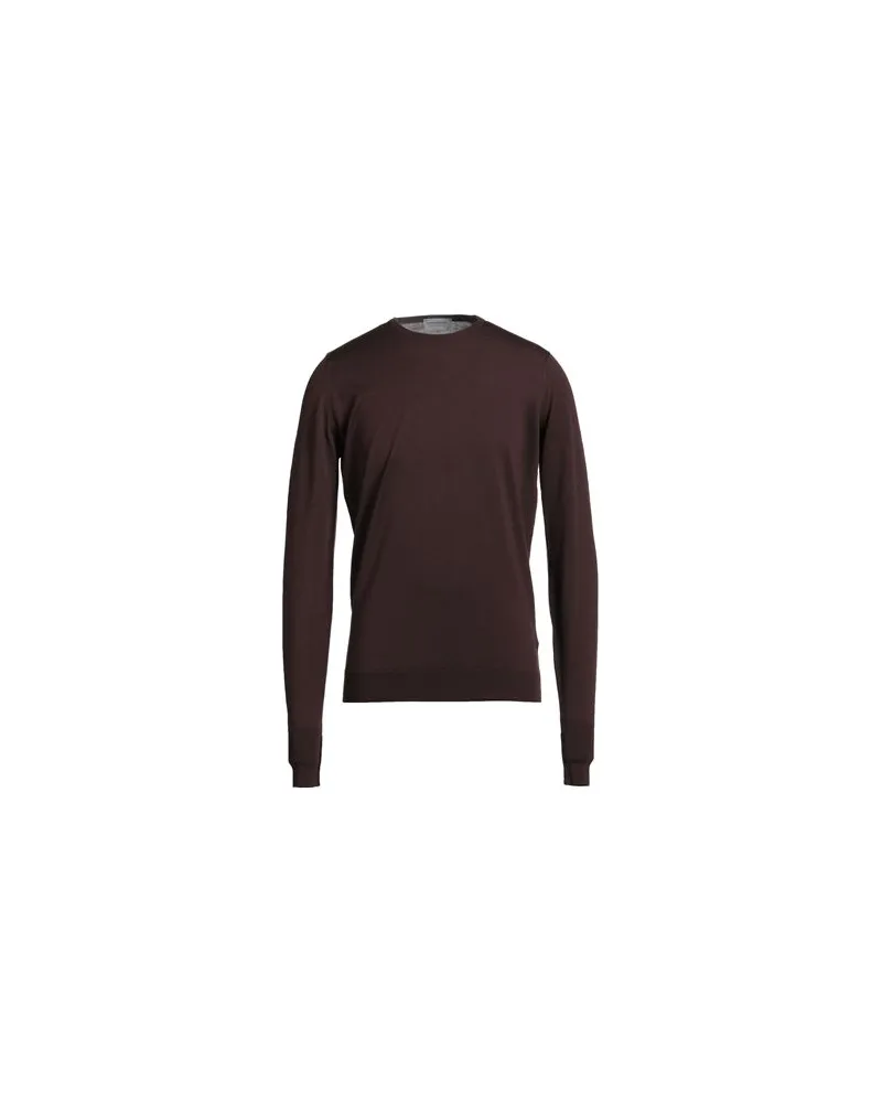 John Smedley STRICKWAREN - Pulloverauf YOOX.COM Dunkelbraun