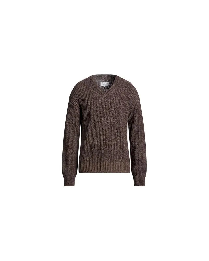 Maison Margiela STRICKWAREN - Pulloverauf YOOX.COM Braun