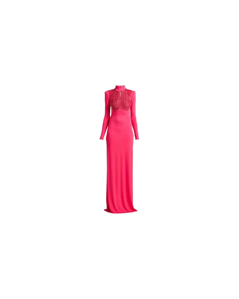 Elisabetta Franchi KLEIDER - Maxi-Kleiderauf YOOX.COM Fuchsia
