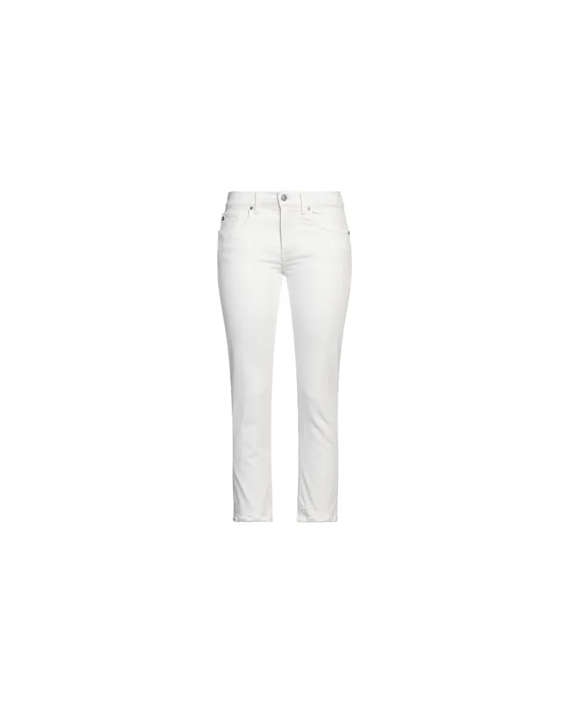 Adriano Goldschmied HOSEN & RÖCKE - Jeanshosenauf YOOX.COM Weiß