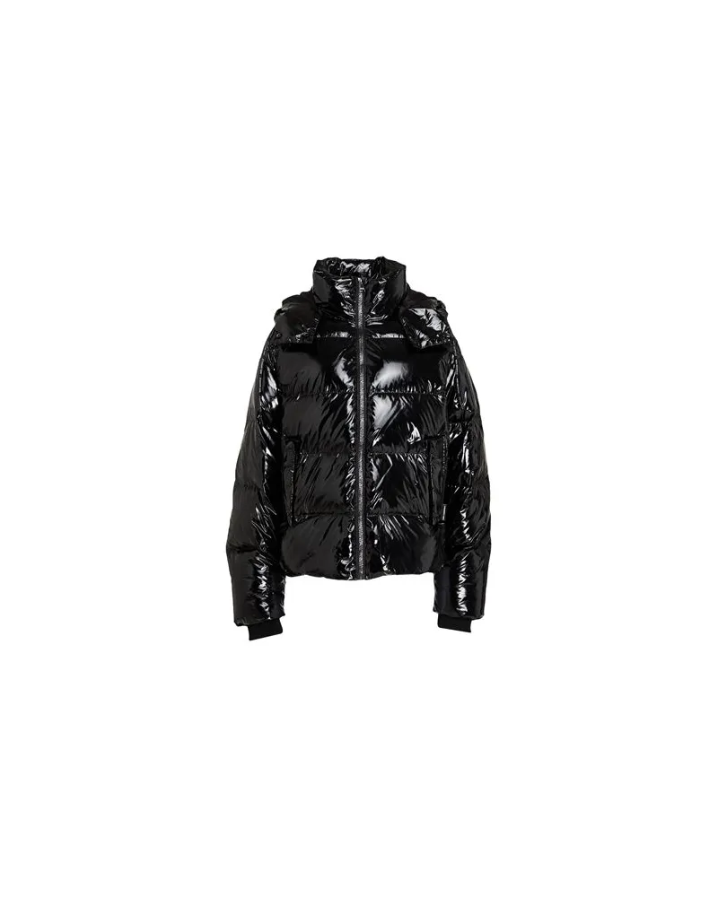 Karl Lagerfeld JACKEN & MÄNTEL - Pufferjacken & Daunenjackenauf YOOX.COM Schwarz
