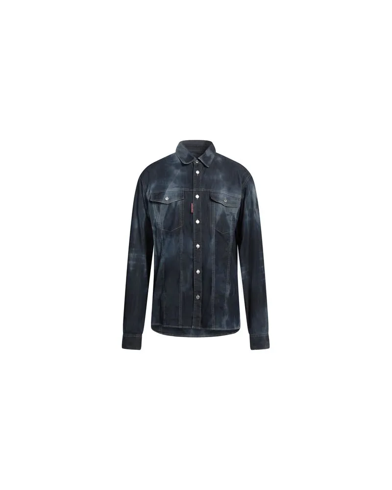 Dsquared2 TOPS - Jeanshemdenauf YOOX.COM Blau