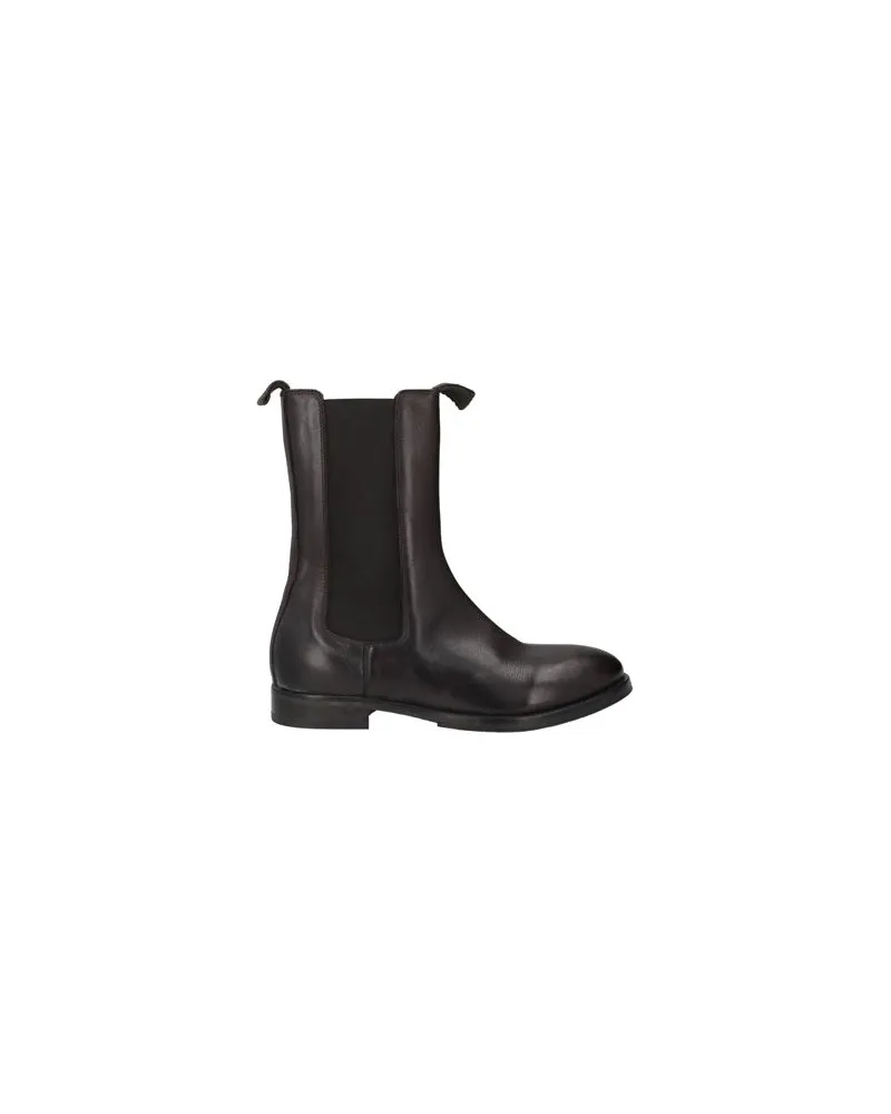 Moma SCHUHE - Stiefelettenauf YOOX.COM Dunkelbraun