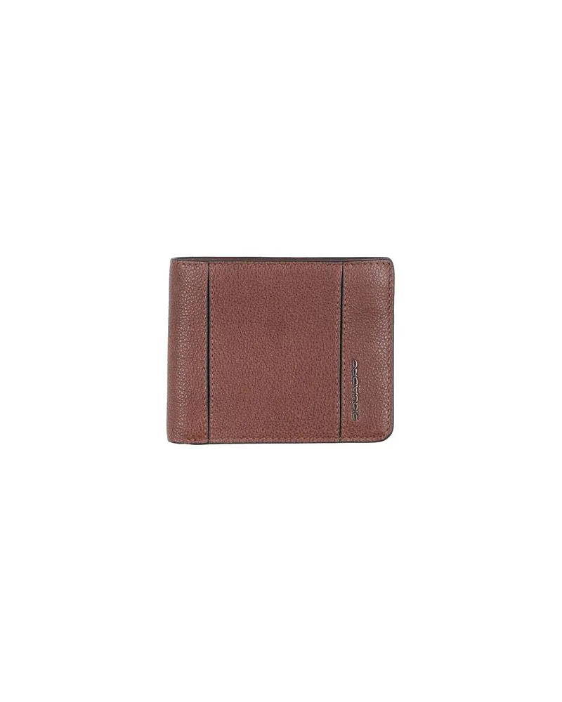 Piquadro Kleinlederwaren - Brieftaschenauf YOOX.COM Braun