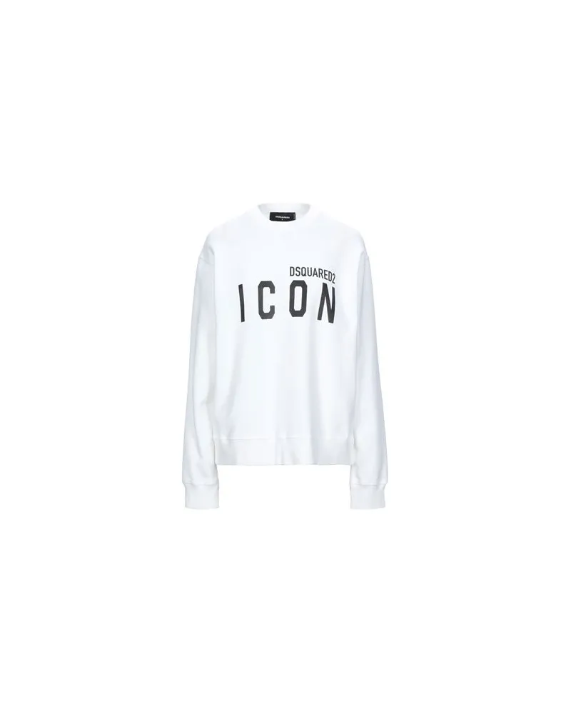 Dsquared2 TOPS - Sweatshirtsauf YOOX.COM Weiß