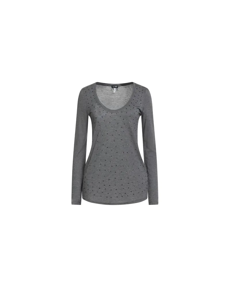 Armani Jeans TOPS - T-shirtsauf YOOX.COM Braungrau