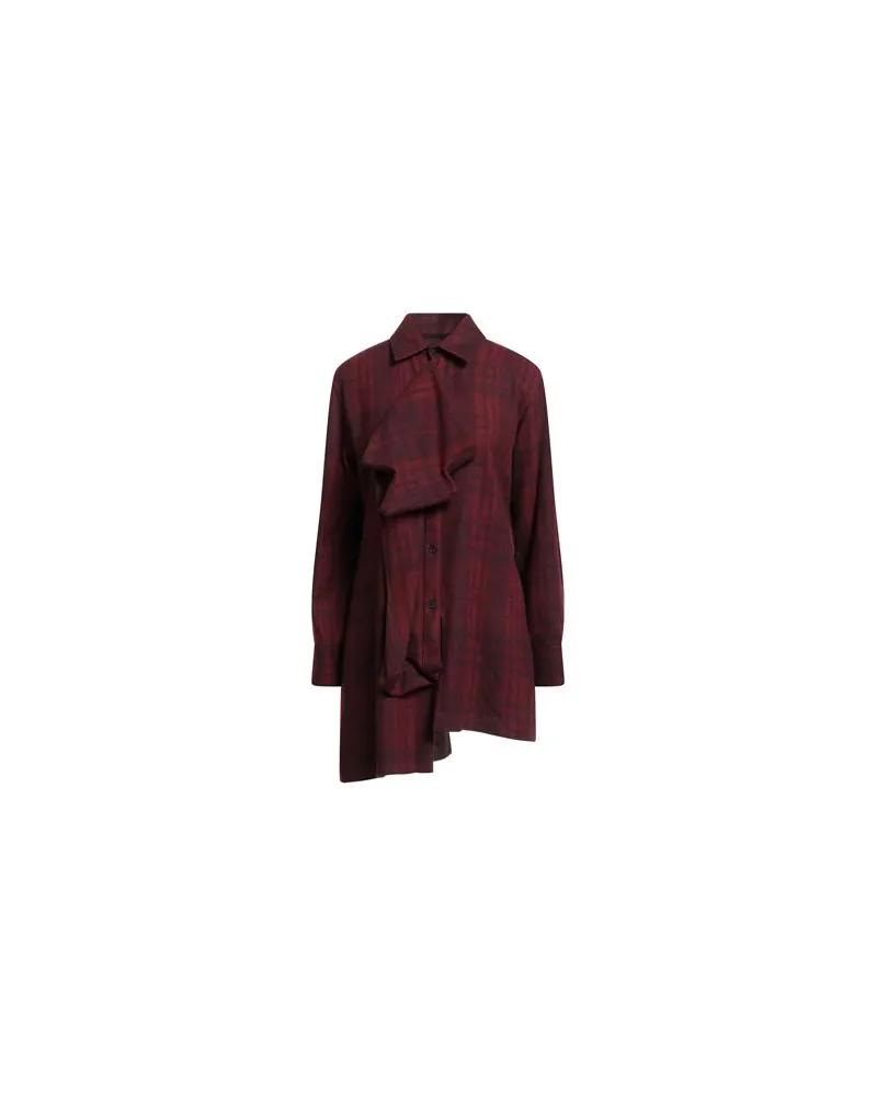 Yohji Yamamoto COLLECTIONS - TOPS - Hemdenauf YOOX.COM Bordeaux