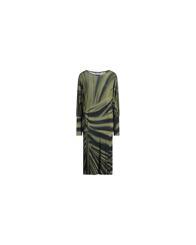 Alberta Ferretti KLEIDER - Midi-Kleiderauf YOOX.COM Militärgrün