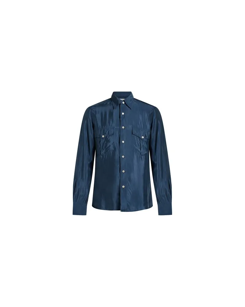 Alessandro Gherardi TOPS - Hemdenauf YOOX.COM Nachtblau