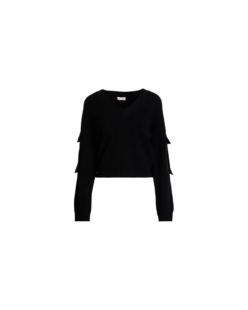 Liu Jo BETTER - STRICKWAREN - Pulloverauf YOOX.COM Schwarz