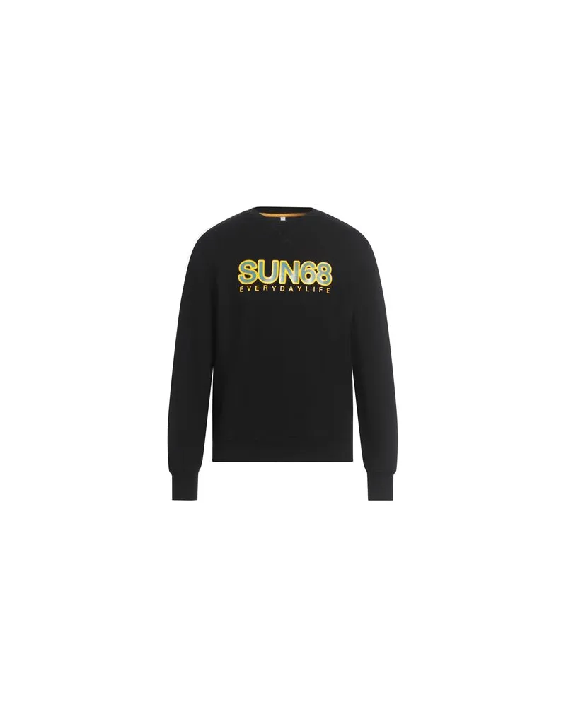 Sun68 TOPS - Sweatshirtsauf YOOX.COM Schwarz
