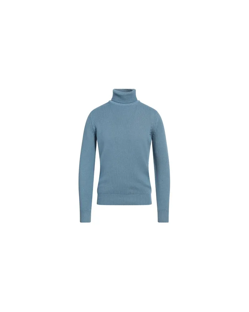 Filippo de Laurentiis STRICKWAREN - Rollkragenpulloverauf YOOX.COM Blaugrau