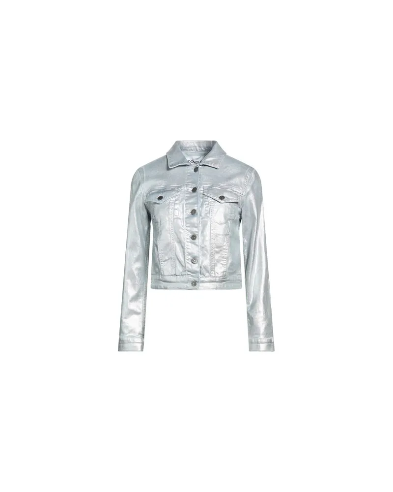 Dondup JACKEN & MÄNTEL - Jeansjacken/Mäntelauf YOOX.COM Silber