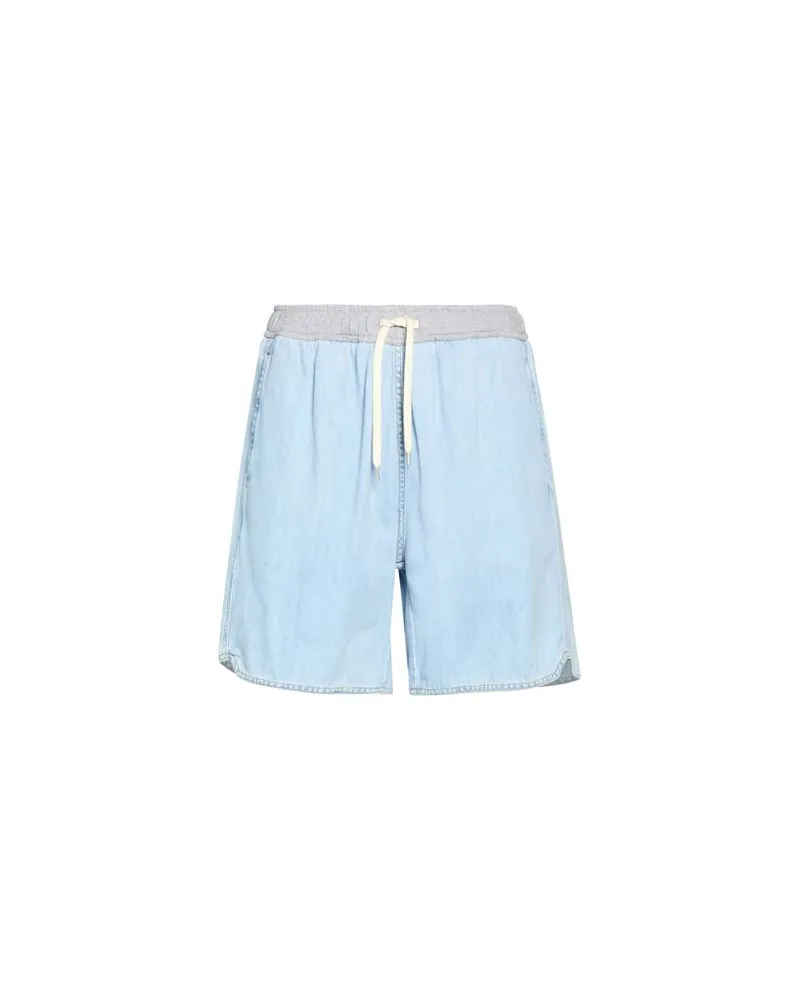 Mauro Grifoni HOSEN & RÖCKE - Jeansshortsauf YOOX.COM Blau