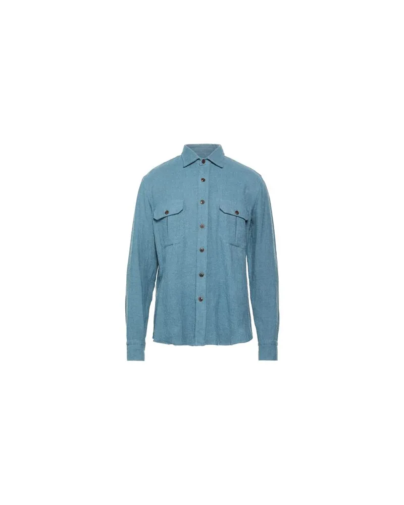 Salvatore Piccolo TOPS - Hemdenauf YOOX.COM Aquamarin