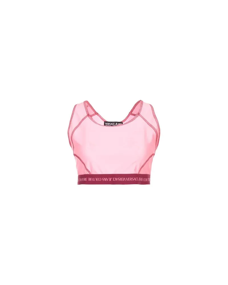 Versace Jeans TOPS - Topsauf YOOX.COM Rosa