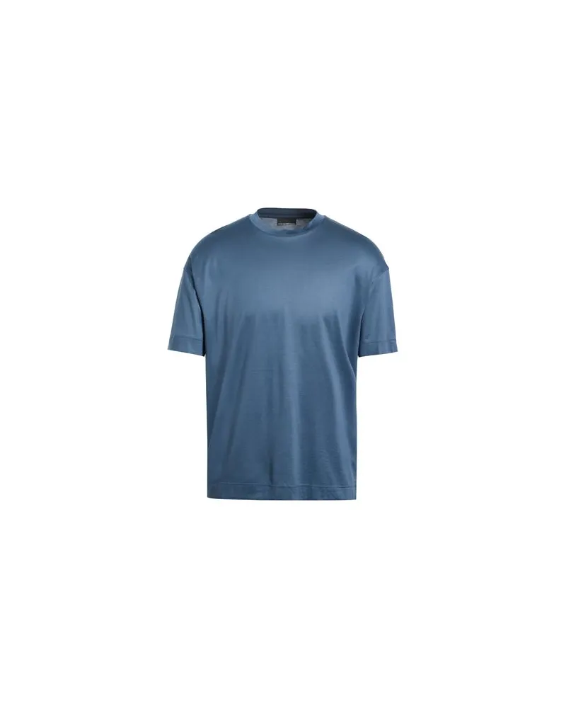 Emporio Armani TOPS - T-shirtsauf YOOX.COM Taubenblau