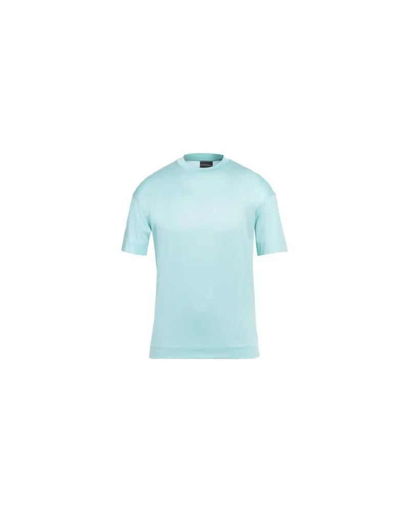 Emporio Armani TOPS - T-shirtsauf YOOX.COM Himmelblau