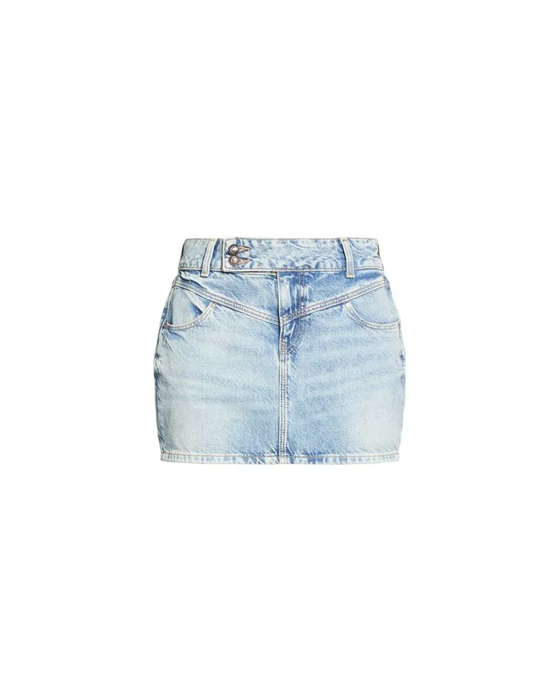 Guess HOSEN & RÖCKE - Jeansröckeauf YOOX.COM Blau