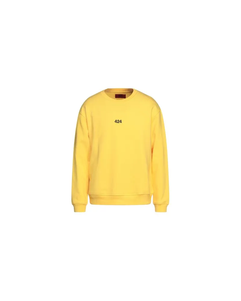 FourTwoFour on Fairfax TOPS - Sweatshirtsauf YOOX.COM Gelb