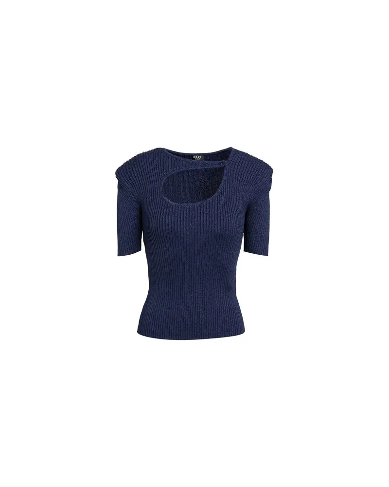 Liu Jo STRICKWAREN - Pulloverauf YOOX.COM Marineblau