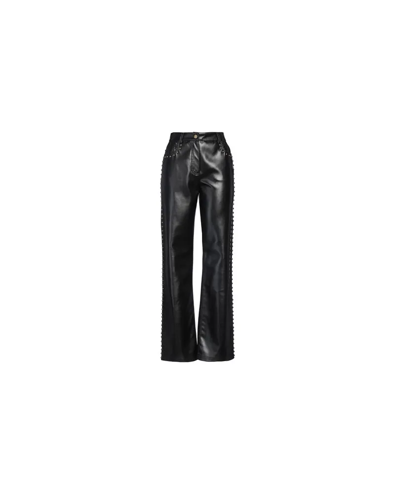 Moschino HOSEN & RÖCKE - Hosenauf YOOX.COM Schwarz