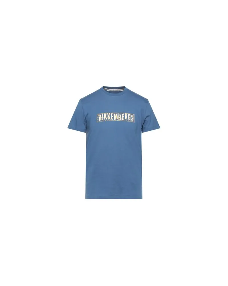 Bikkembergs TOPS - T-shirtsauf YOOX.COM Taubenblau