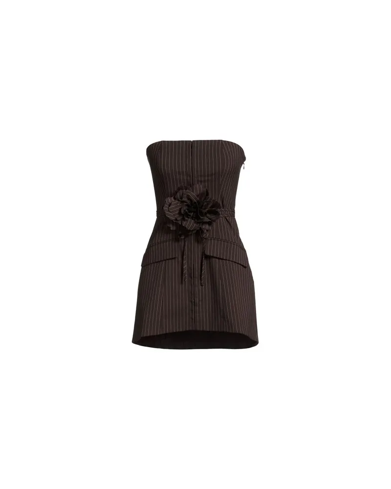 ROTATE Birger Christensen KLEIDER - Mini-Kleiderauf YOOX.COM Braun