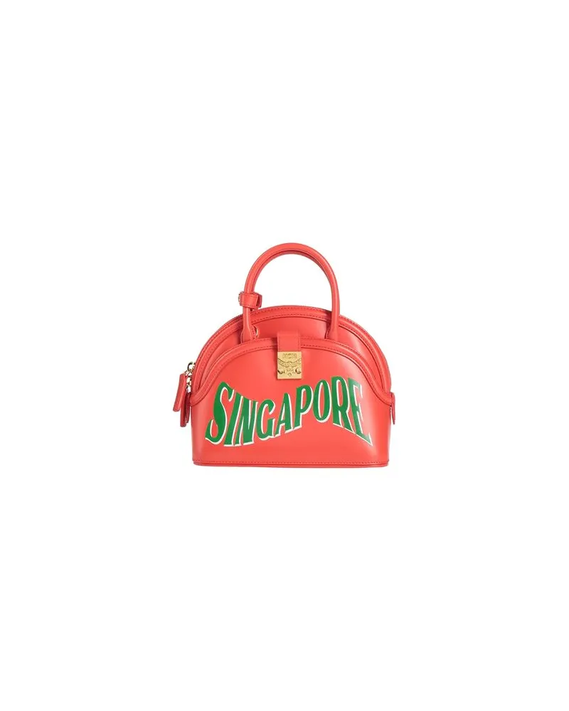 MCM TASCHEN - Handtaschenauf YOOX.COM Tomatenrot